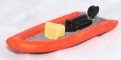 1:72 Scale - Rhib Inflatable Boat - Unpainted